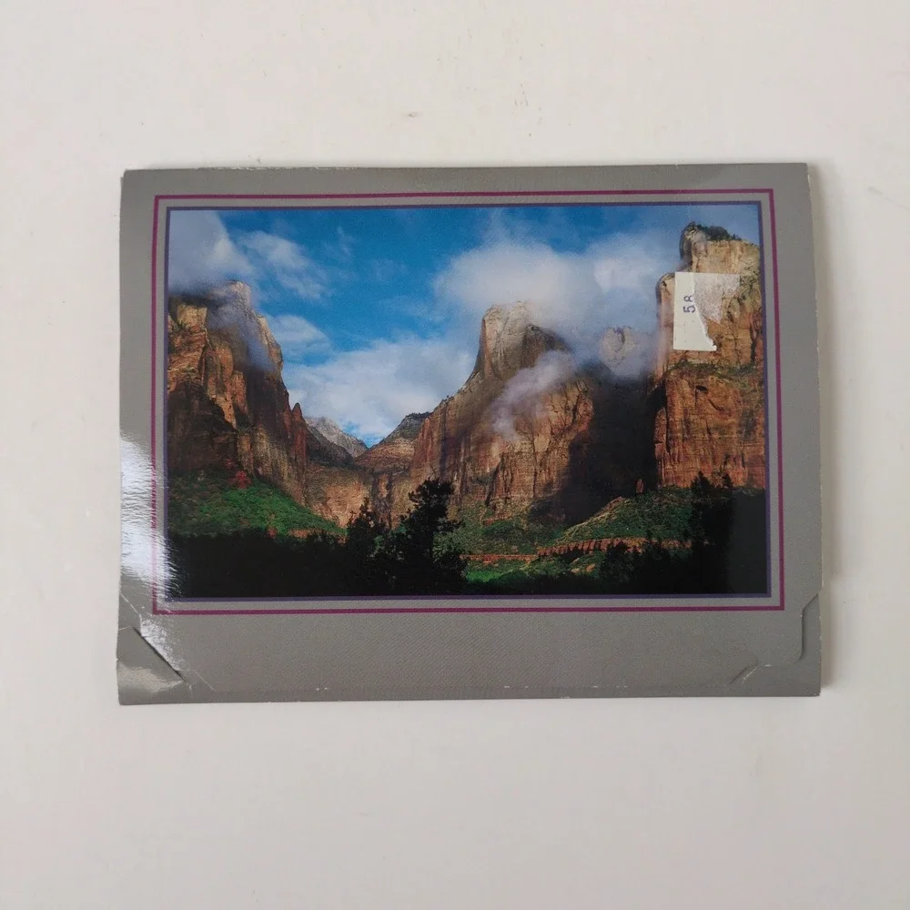 Vytg 1989 Zion National Park Utah Postcard Prints Set of 12 Larry‎ Ulrich